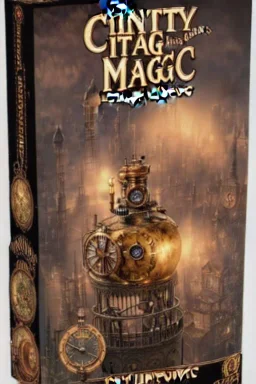 city magic steampunk