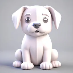 Cute dog 3D