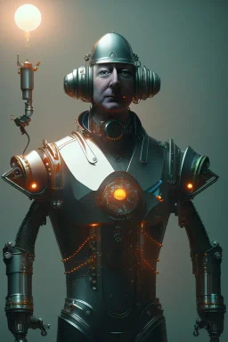 jeff bezos, steampunk, unreal 5, octane render, cinema4d, dynamic lighting, dramatic lighting, 4k, redshift render, highly detailed, hyper realistic