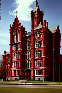 'école red mariposa high school à New York, une école Luxueuse et prestigieuses, du style old money, très privé, el