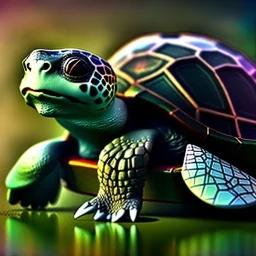 fantasy turtle, unreal engine, very detail on artstation