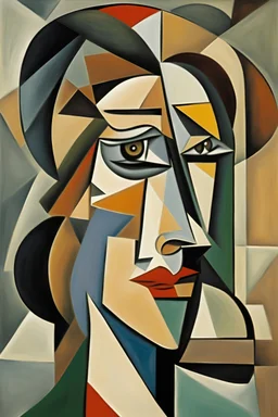 women's thoughts. cubism picasso
