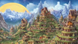 city of the elves in the mountains