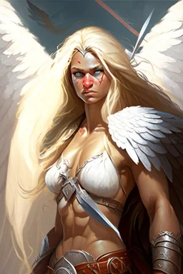 female aasimar barbarian