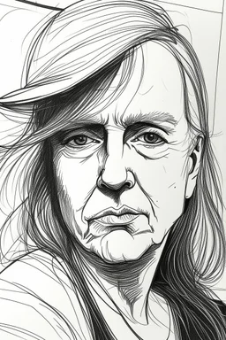 Fine line draw style