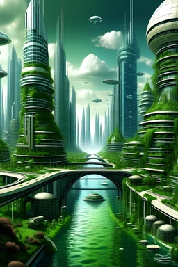 future city if green party was the head of politics