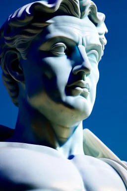 Greek marble statue, 8k, intricate detail, ornate