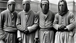 Four men masked arab killers 1930