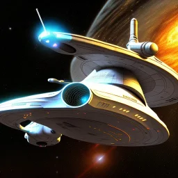 Ncc-1701 starship uss Enterprise, star trek, propulsion nacelles