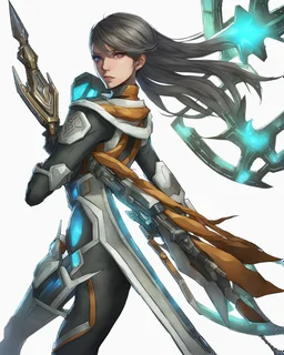 stellar blade main character from behind