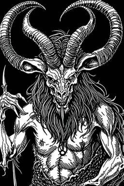 A goat black metal 2d