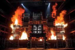 4k full details full lights firestarter rammstein