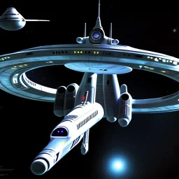 Ncc-1701 starship uss Enterprise, star trek, propulsion, dual nacelles