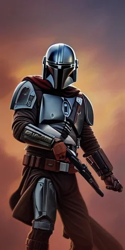 Insanely detailed portrait of mandalorian in Singapore iconic landscape::perfect proportions::by Artgerm, Greg Olsen, Pixar, WLOP:: hyperrealistic, hyper detailed,photorealistic::a masterpiece,incredible composition,amazing depth, imposing,meticulously composed::Mappa studios::detailed matte painting,deep color,fantastical,intricate detail,splash screen,complementary colors,fantasy concept art, 8k reso trending on Artstation Unreal Engine