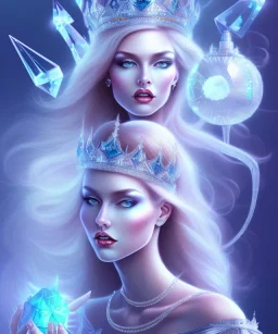 Ice crystal queen full image