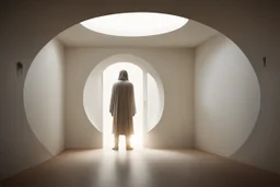 Комната, в которой он находился, была небольшой, круглой, с идеально гладкими стенами без единого шва. Ни дверей, ни окон. Лишь ровное, безликое свечение.