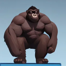 gym gorilla benching