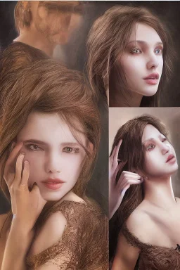 Style: image transformation with changing features, standing, intimate feelings and kissing, high realism, realistic relationship features, professional details sexually realistic, person for can give it back to of back and forth with the Style of fantasy Painting