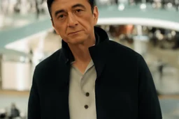 كأيب وعارف اسرار الكون وخلفيت الصوره سوداء وجاي عليه ضوء خفيف من الاسفل