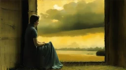 woman. Andrew Newell Wyeth