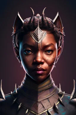 sango fantasy, fantasy magic, intricate, sharp focus, illustration, highly detailed, digital painting, concept art, matte, artgerm and paul lewin and kehinde wiley, masterpiece Asian lady black panther Papu New Guina pyramid black silver space lady space blood moon galaxy