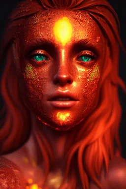 portrait of samantha prince set in acid rain fire, cinematic lighting, photorealistic, ornate, intricate, realistic, detailed, volumetric light and shadow, hyper HD, octane render, unreal engine 5 insanely detailed and intricate, hypermaximalist, elegant, ornate, hyper-realistic, super detailed --v 4