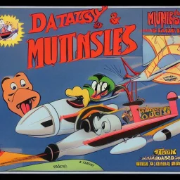 Dastardly and Muttley in their Flying Machines by Carl Barks