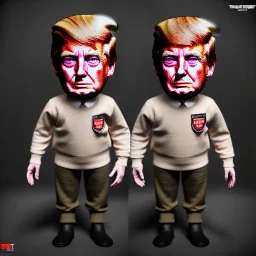 Trump army doll
