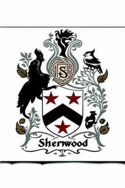 The Sherwood family crest