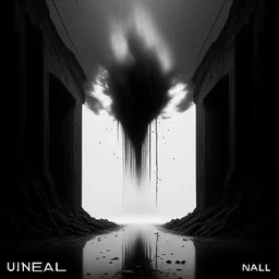 unreal reverse dopamine hit, C8H11O2+C10H12N2O, surreal, sinister, moody, profound, dramatic, fantastical, ominous minimalism