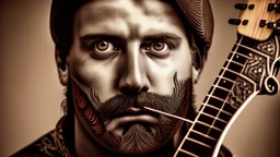 portrait off mandolin by vangog