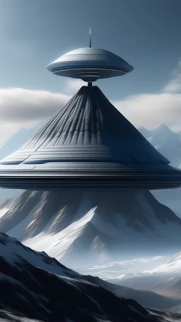 mountain-shaped ufo craft اهيهىل