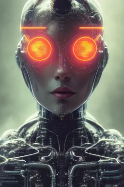 cyberpunk, head, women, portrai, open mouth, face cry, perfect skin, tron, cyborg, robot, cyborg , perfekt, real, dream, hr giger