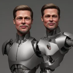 brad pitt robot, cyborg