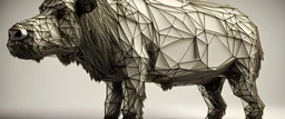 bison made from planar graph 2D