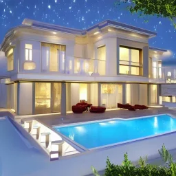 luxury house 3d