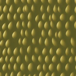 A detailed rendering of an olive kernel-inspired pattern on a wall, with a subtle hint of gold.