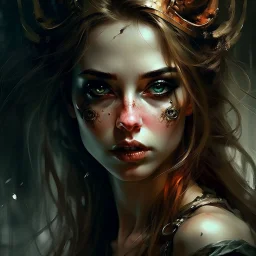 woman. Fantasy - Game Art