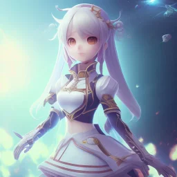 Azur Lane Warship Commander , masterpiece, god lights,god rays,Chiaroscuro Lighting,tilt shift,lens flare, anamorphic and spherical lens,4k 3D,pink cherry blossom,white short hair,blue eyes,500ASA,effect colour,chiaroscuro effects in light and shading,Caravaggio's Technique