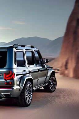 BMW G-Class Fusion, Photorealistic, 4K, Rear View