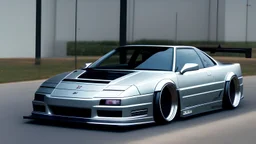 widebody SARD MC8, sleek, modern and aerodynamic design, metallic sheen, advanced carbon fiber construction, ultra-detailed, professional, atmospheric lighting, 10% mix of 1990s Honda NSX