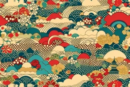 JAPANESE RETRO theme PATTERN