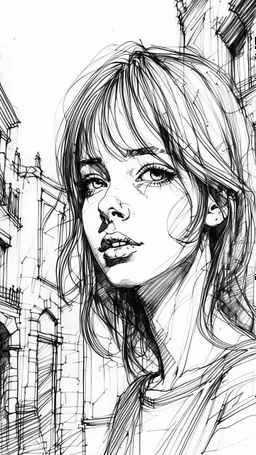 Fine line draw style