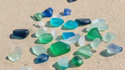 Sea glass is a beautiful treasure found along the shore, created by the natural forces of the ocean. Its smooth, frosted appearance adds a touch of magic to any collection.