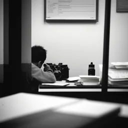 oficina de empleo; fotografía real, realizada con cámara Leica y objetivo de 50mm