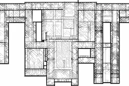 generar volumetria arquitectonica de esa planta