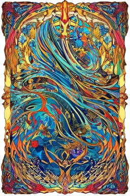 Abstract art in the style of jack vettriano