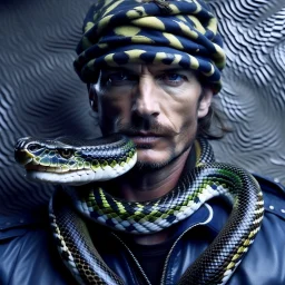 Python is a man with drugs