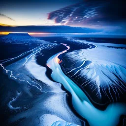 Vatnajökull National Park, Iceland,aerial view,cloudy,extremely detailed digital painting, high resolution,8k, realistic, beautiful, volumetric lighting, mystical colors ,perfectly centered image, perfect composition, rim light, beautiful lighting,masterpiece, stunning scene, raytracing, anatomically correct, in the style Van Gogh and robert e howard and Ken Kelley and Ohrai Noriyoshi and Simon Bisley and tomzj1.