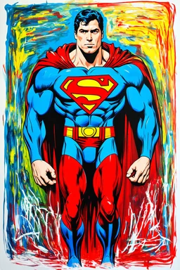 I am, I am, I am Superman and I can do anything If you go a million miles away I'll track you down, girl Trust me when I say I know the pathway to your heart; Asger Jorn; Art Informel